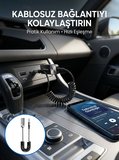 USB Bluetooth AUX Ses Adaptörü Kablosuz Müzik Aktarım Cihazı