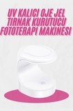 Kalıcı Oje Kurutucu Mini UV Işınlı Taşınabilir Hızlı ve Pratik Oje Kurutucu