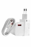 Beyaz Ultra Plus Hızlı Şarj Seti Şarj Adaptörü ve Kablosu 67W