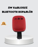 Bluetooth . Kablosuz Hoparlör – Güçlü Bas FM Radyo ve Çoklu Giriş Destekli