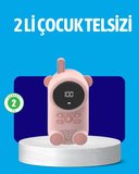USB Şarjlı Çocuk Telsizi – Renkli Ekran VOX Modu Kompakt Tasarım