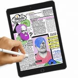 ALLY İPad 9.7 İnch Paper Like Film Darbe Emici Pet Ekran Koruyucu iPad 5/6/7/8-(5775)