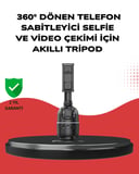 Telefon ve Kamera Uyumlu ° Otomatik Takipli Akıllı Masa Tripodu