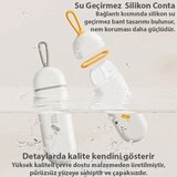 EZERE Taşınabilir  Bölmeli Nem Geçirmez Mini Hapİlaç Saklama Kutusu - BPA İçermez-()
