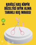 Kaş Kirpik ve Tırnak Çevresi Temizliği İçin Çok Fonksiyonlu Makas