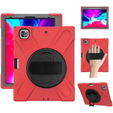 İPad Pro 12.9-inch (2021)-(2020) Kılıf Kalem Yerli 3 Katmanlı Standlı Zırh Kılıf-Shockproof-(5775)