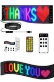 Matrix Led Cama Yapışan Telefon Kontrollü Panel Dijital Ekran Kumandalı