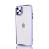 Ally iPhone 12 Pro Max 6.7inç Kılıf Parlak Renkli Çerçeveli Ultra Lüx TPU Silikon Kılıf-(5775)
