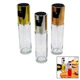 100 ML SPREY CAM YAĞDANLIK KROM - RENKLİ SPREY KAFA - İNCE UZUN ŞİŞE (5372)