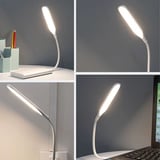 USB Girişli  Ledli  Kademeli Dokunmatik Masa/Kitap Okuma Lambası Ledi Beyaz ()
