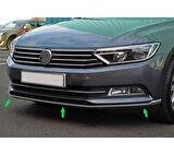 Ön Tampon Çıtası Krom 3 Parça Passat B8 SD 2015-2019 Arası Modeller İçin