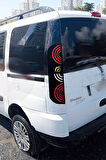 Doblo 2007-2009 İçin Uyumlu Aksesuar Oto Led Görünüm Stop Kaplama