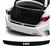 Fiat Egea İçin Uyumlu Aksesuar Oto Arka Tampon Bagaj Koruyucu Sticker 92*7 Cm