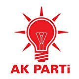 Akp Logo Sticker (Oto-Motor-Laptop-Duvar-Dekor) 10 x 11 cm