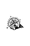 Pusula Off Road Sticker (Oto-Motor-Laptop-Duvar-Dekor) 10 x 8 cm