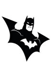 Batman (Oto-Motor-Laptop-Duvar-Dekor) 10 x 9 cm