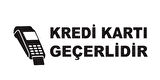 Kredi Kartı Geçerlidir Sticker (Oto-Motor-Laptop-Duvar-Dekor) 10 x 3 cm