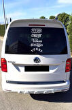 Oto Arka Cam Sticker Model 49 Beyaz 40 x 20 cm