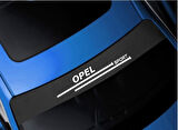Opel Corsa İçin Oto Ön Cam Karbon Sticker 100 x 20 cm
