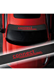Ford Connect İçin Oto Ön Cam Karbon Sticker 100 x 20 cm