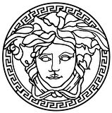 Medusa Duvar Dekor Sticker 40 x 40 cm