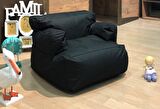 ARMUTLAND MİNİ RELAX ARMUT PUF KOLTUK SİYAH ( 1-8 YAŞ )