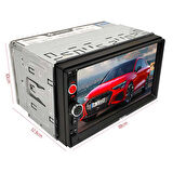 CAMERON 7 inç Mirror Link Double Teyp BT USB AUX SD Kumandalı Kameralı CM-7388