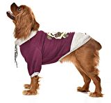 Küçük ve Orta Irk Köpek Sweatshirt - Ingo Mor - Köpek Kıyafeti