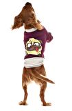 Küçük ve Orta Irk Köpek Sweatshirt - Ingo Mor - Köpek Kıyafeti