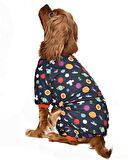 Küçük ve Orta Irk Köpek Pijama Tulum - Vanya - Köpek Kıyafeti