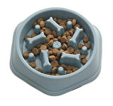 Köpek Yavaş Yemeye Yardımcı Mama Kabı Masego - Slow Eater Mavi