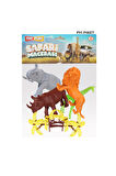 Toy Play 18 Parça Büyük ve Mini Vahşi Safari Hayvanları Seti SKU690-669