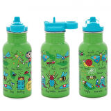 400 ML PİPETLİ PASLANMAZ ÇELİK MATARA -BUGS