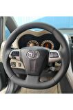TOYOTA COROLLA 2013 ARACA ÖZEL DİKMELİ DİREKSİYON KILIFI