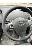 TOYOTA YARİS 2006 ARACA ÖZEL DİKMELİ DİREKSİYON KILIFI