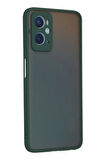 Oppo A96 Kılıf Montreal Silikon Kapak - Yeşil