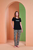 Pjs 27036 Kadın Kısa Kol Pijama Takımı