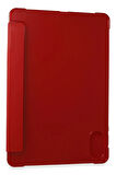 Huawei Honor Pad X9 11.5 Kılıf Kalemlikli Mars Tablet Kılıfı - Kırmızı