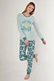 Roly Poly 3247-s Kadın Uzun Kol Pijama Takımı