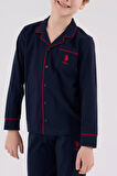 U.s. Polo Assn Gömlek Pijama Us2234-4 Lacivert