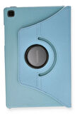 Samsung Galaxy Tab A7 10.4 Kılıf 360 Tablet Deri Kılıf - Turkuaz