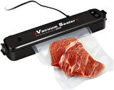 Vacuum Sealer Ev Tipi Vakumlama Ve Yapıştırma Makinesi + 10 Adet Vakum Poşeti