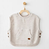 Casual Yelek Beige