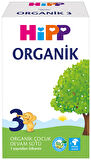Hipp 3 Organik Devam Sütü 300 Gr