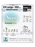 Sleepy Bio Natural Bebek Bezi Gross Paket 7 Beden 20-30 Kg 100 Adet