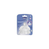 Chicco NaturalFeeling Biberon Emziği 6 Ay+ Hızlı Akış 2'Li