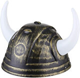 Viking Başlığı Asteriks Başlığı Altın Renk