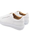 Strada Beyaz Hakiki Deri Erkek Spor (Sneaker) Ayakkabı Numara 45
