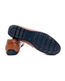 Yalı Taba Hakiki Deri Erkek Loafer Ayakkabı Numara 45