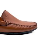 Yalı Taba Hakiki Deri Erkek Loafer Ayakkabı Numara 45